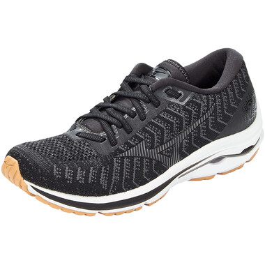 MIZUNO WAVE RIDER 24 WAVEKNIT Running Shoes Black/Beige 2021 0